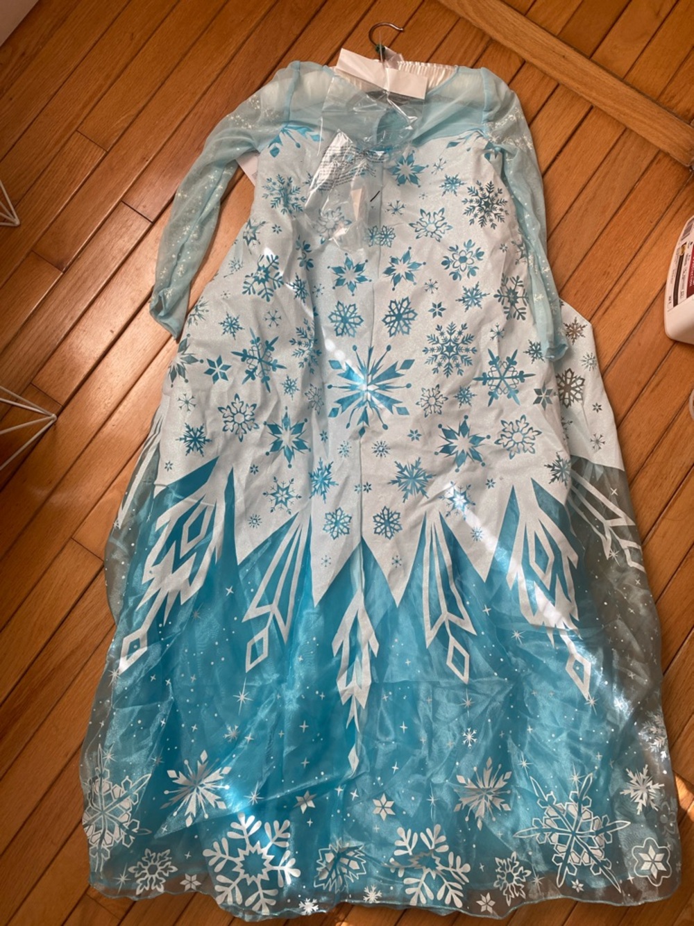 Disney Light Blue Princess Ice Queen Costume Dress - Picture 4 of 6